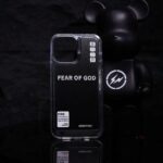 iPhone 11 12 13 15 14 Pro Max Clear Black Fear Design Silicone Soft Protect Cover