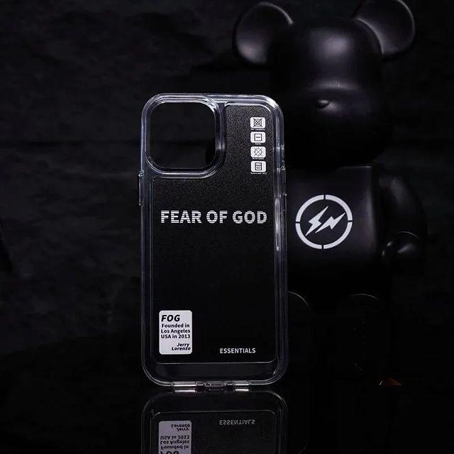 iPhone 11 12 13 15 14 Pro Max Clear Black Fear Design Silicone Soft Protect Cover