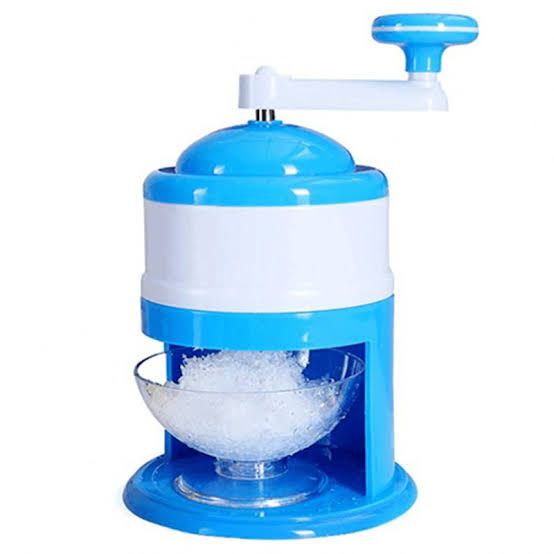 Manual Ice Crusher Machine Gola Maker For Home Easy To Use