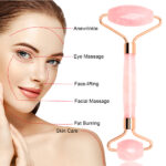 Pink Beauty Jade Massage Facial Massage Beauty Massage Roller