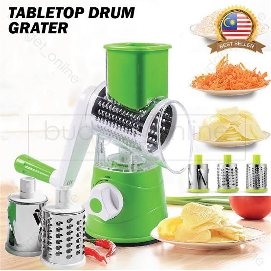 Manual vegetable cutter 6 in 1 – potato slicer – Food Graters Chopper Shredders