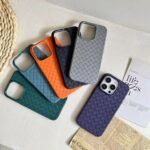 Woven leather feel case for iPhone Premium Quality