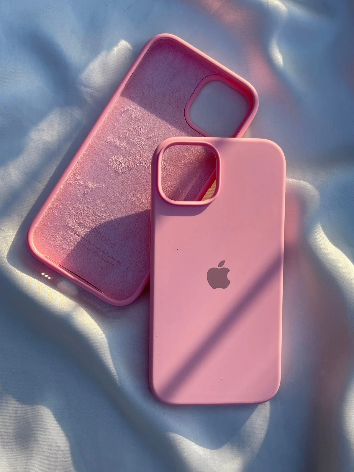 iPhone 11 Covers Silicone Official Mobile Phone Case Anti-Shock Anti-Dust-Pink