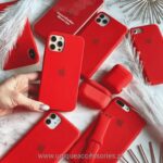 Red iPhone High Quality Latest Silicone Cases